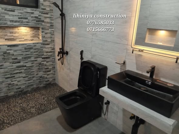 Tile Installation & Plumbing Services – Lihiniya Construction (Sri Lanka)
