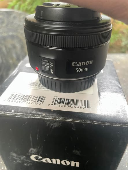 Canon EF 50mm f/1.8 STM Lens – Brand New condition