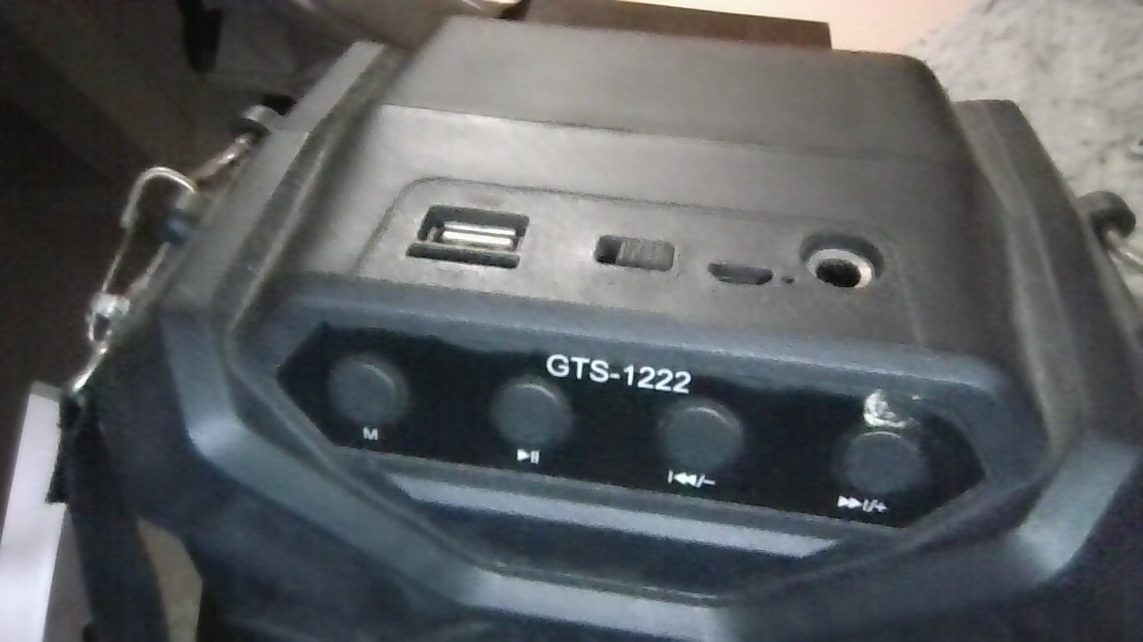 GTS-1222 Portable Wireless Bluetooth Speaker thumbnail 2